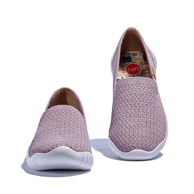 UIN Women Taro Purple Menorca II Women Canvas loafers