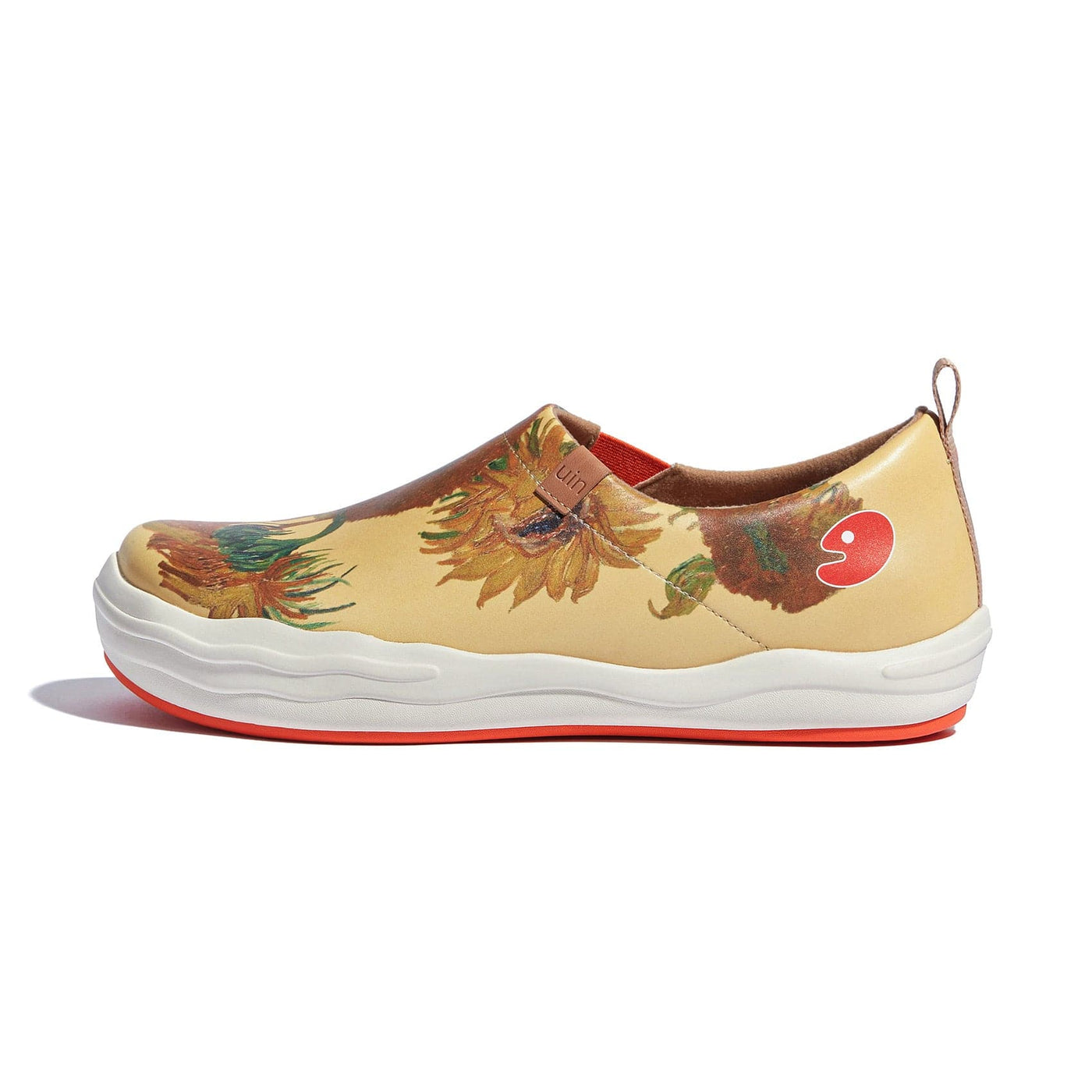 UIN Women Van Gogh Sunflowers Toledo VIII Women Canvas loafers