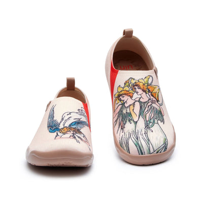 UIN Footwear Women William Shakespeare A Midsummer Night's Dream V1 Toledo I Women Canvas loafers