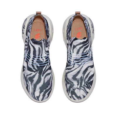 UIN Women Zebra Migration Zaragoza II Women Canvas loafers