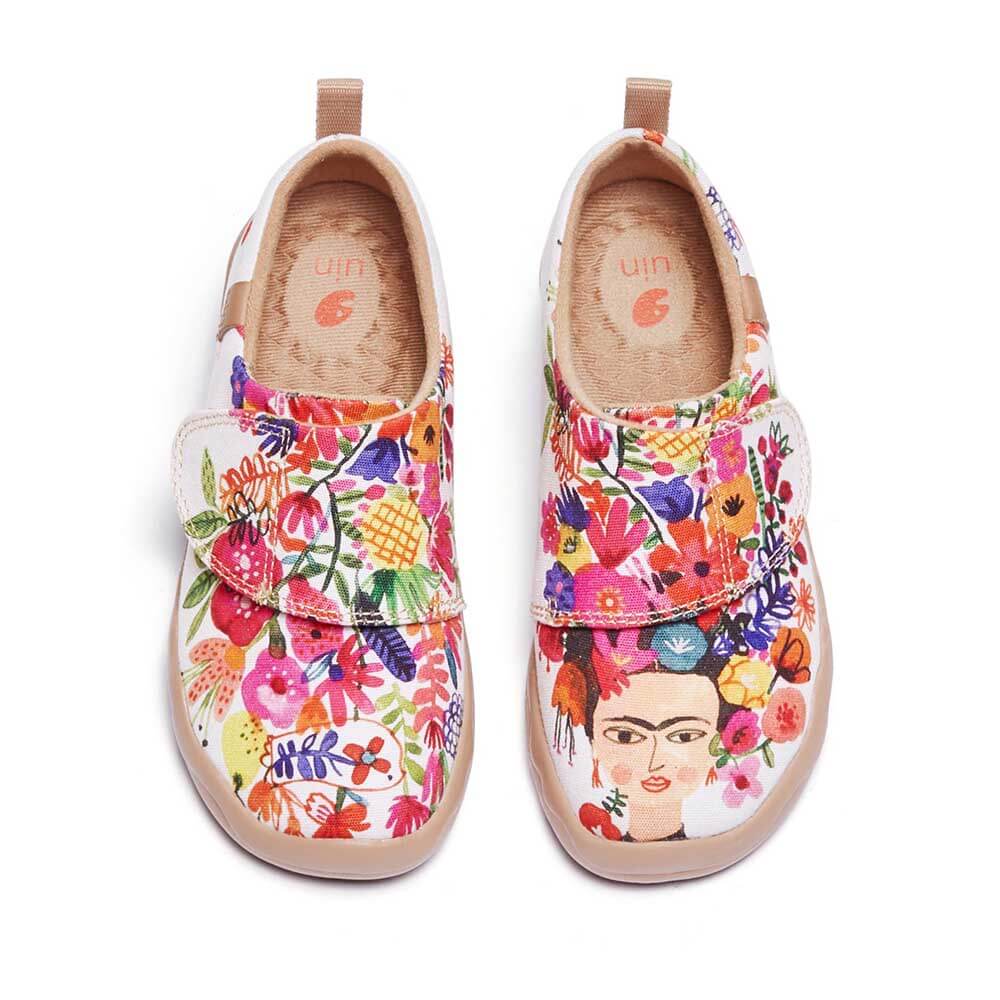 UIN Footwear Kid Frida Makes My Day Kid Canvas loafers